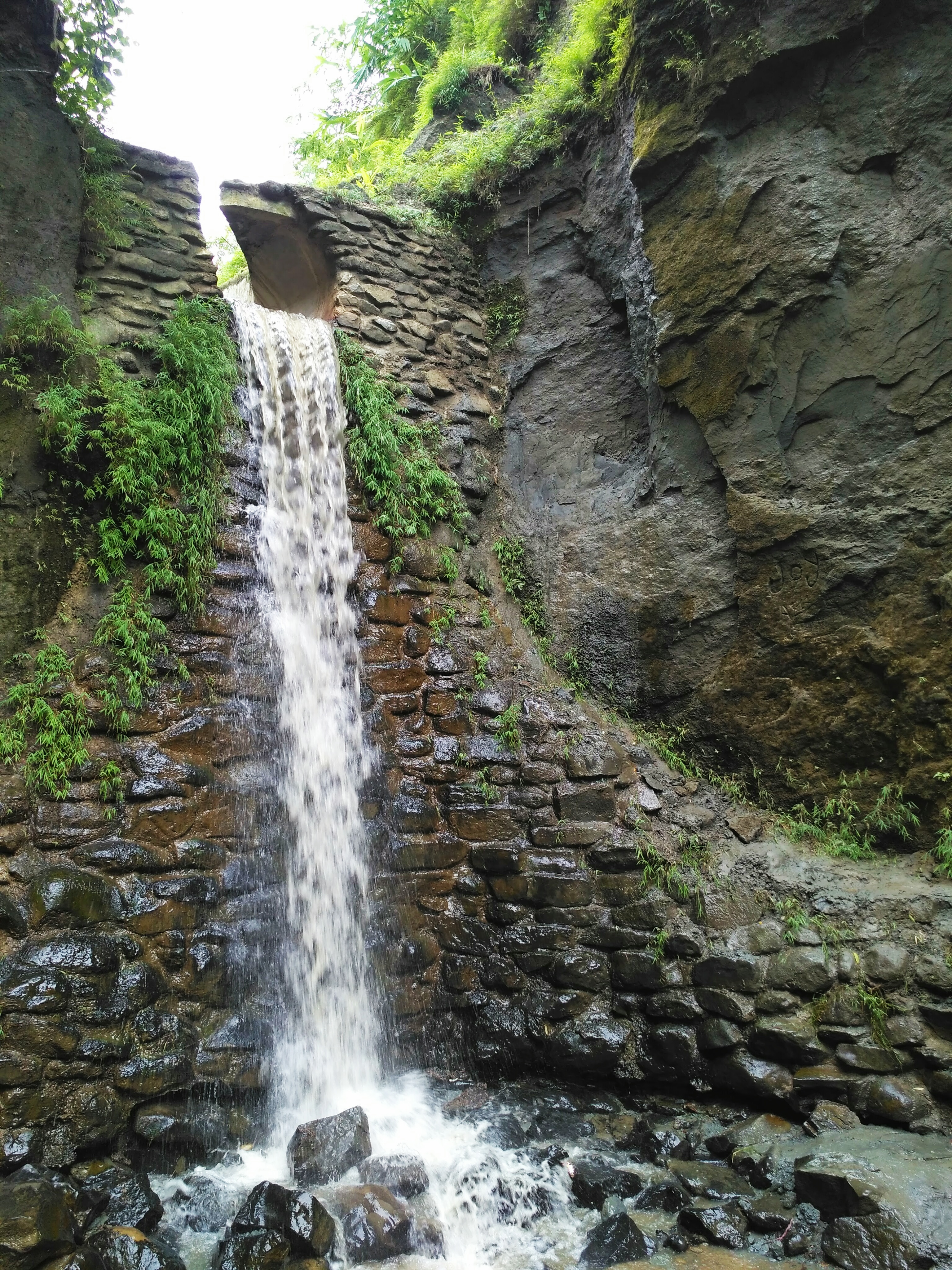 Himchori Waterfall and hill track